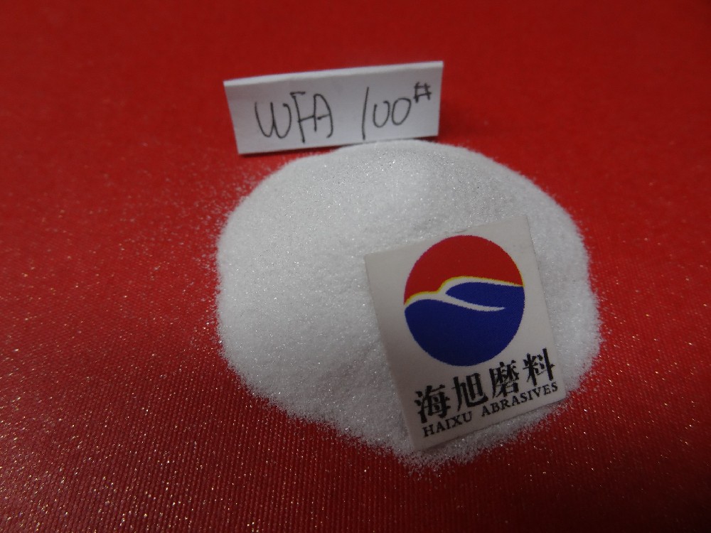 磨料粉白色电熔刚玉25A级F100白刚玉研磨粉100目电熔氧化铝粒度砂