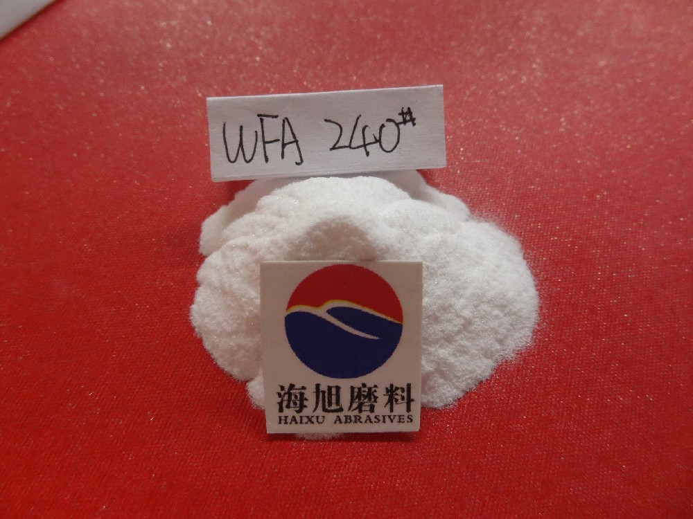 白刚玉240目耐磨金刚砂用于水性环氧树脂地板涂料