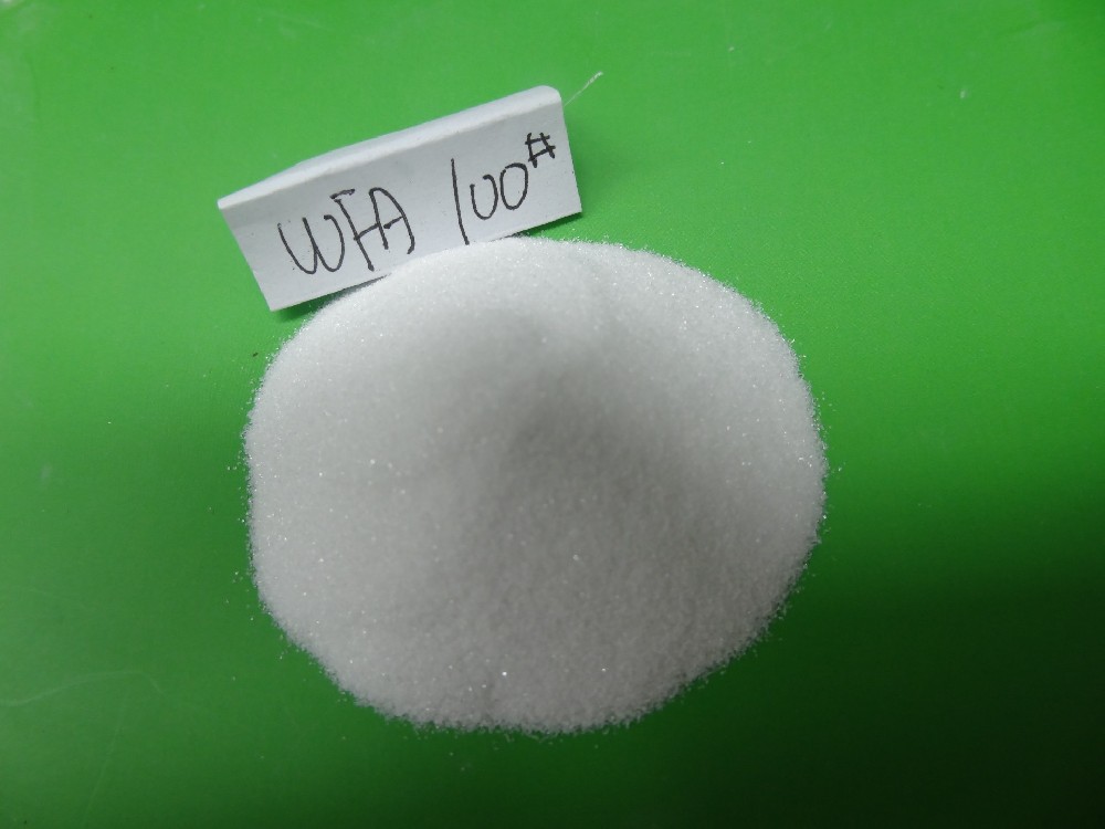 搪瓷餐具预处理用白刚玉砂100#