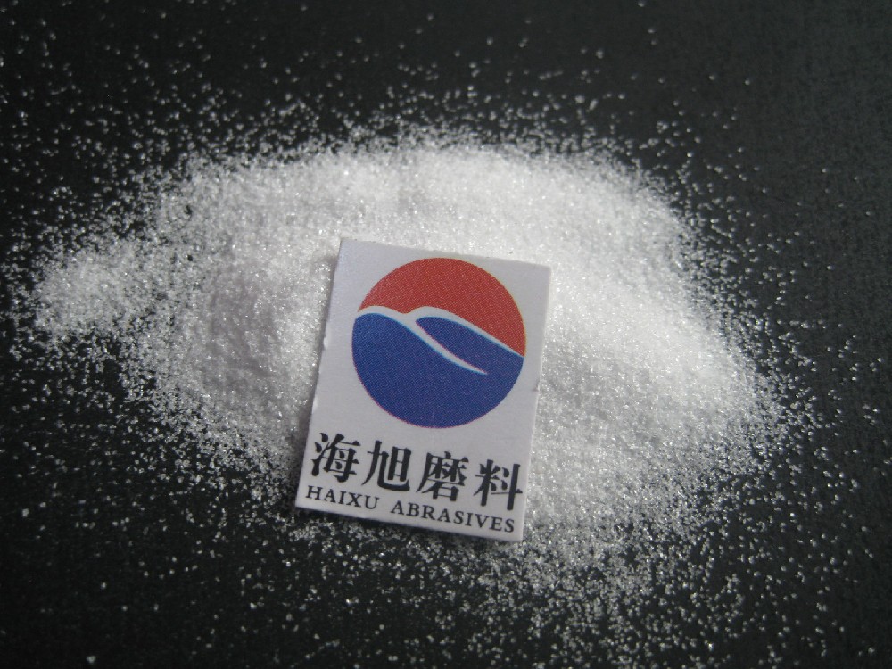 玻璃喷砂雕花雾化用白刚玉砂价格喷砂耗材白刚玉